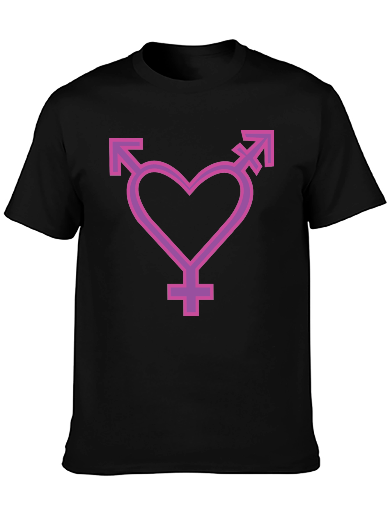 Transgender Pride Heart T-Shirt - Unisex