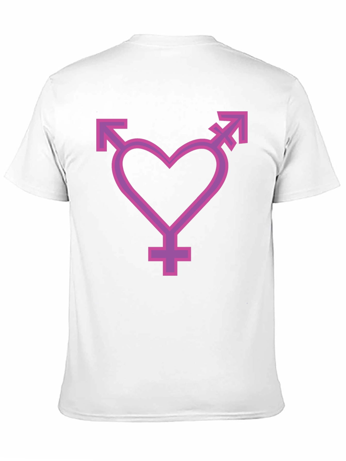 Transgender Pride Heart T-Shirt - Unisex