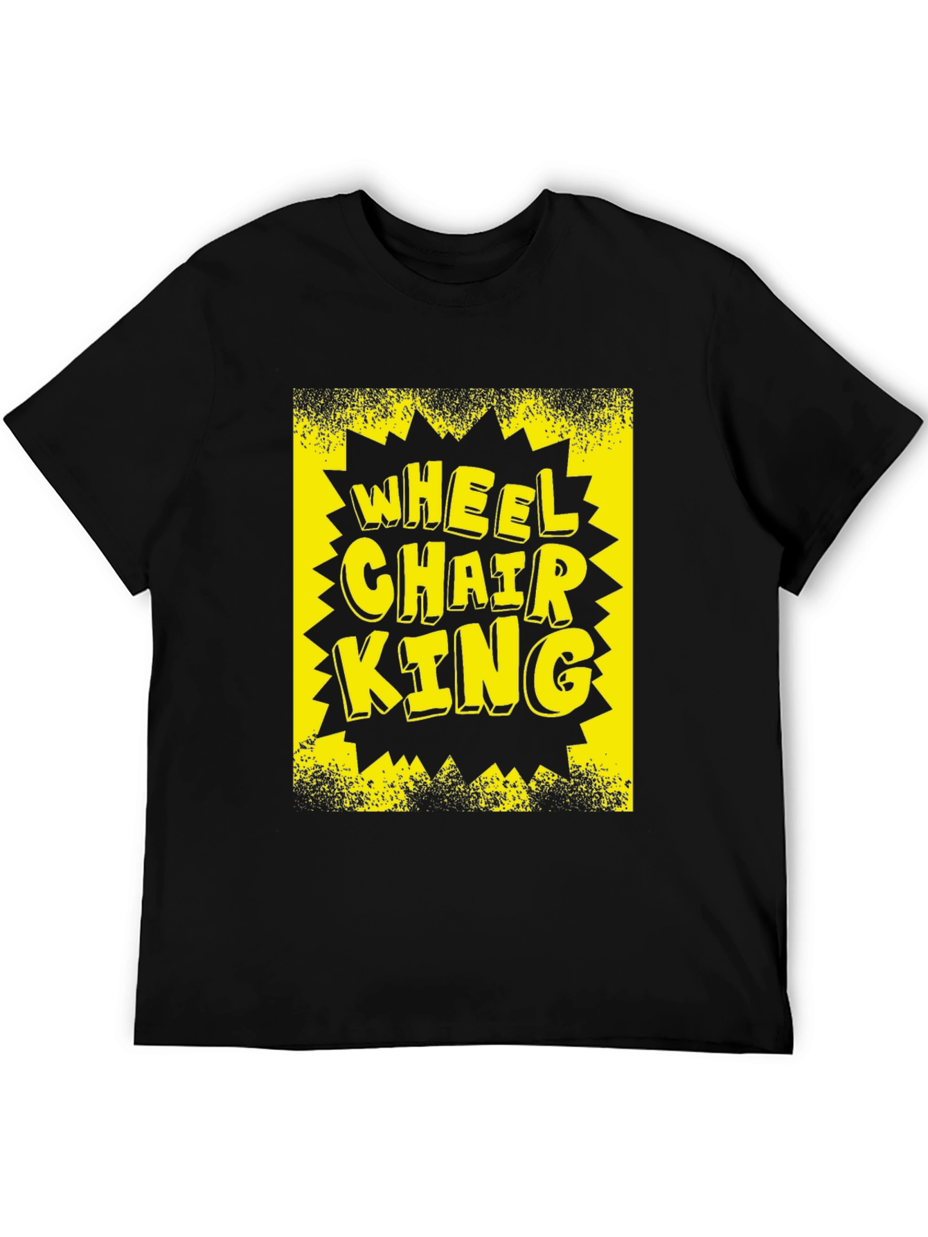 Wheelchair King Graphic T-Shirt