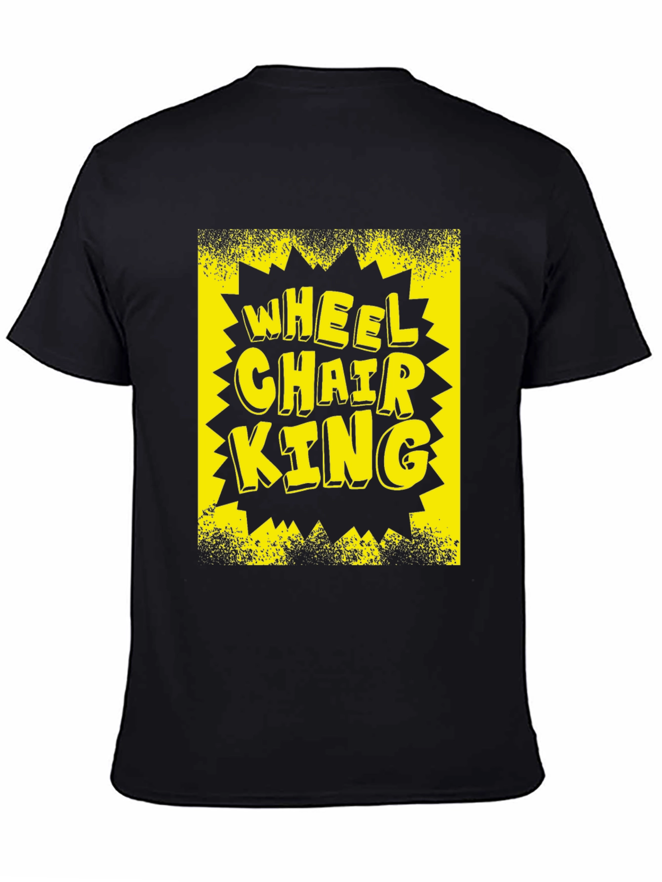 Wheelchair King Graphic T-Shirt