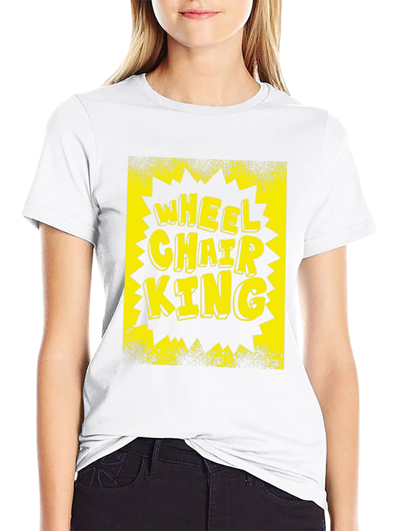Wheelchair King Graphic T-Shirt