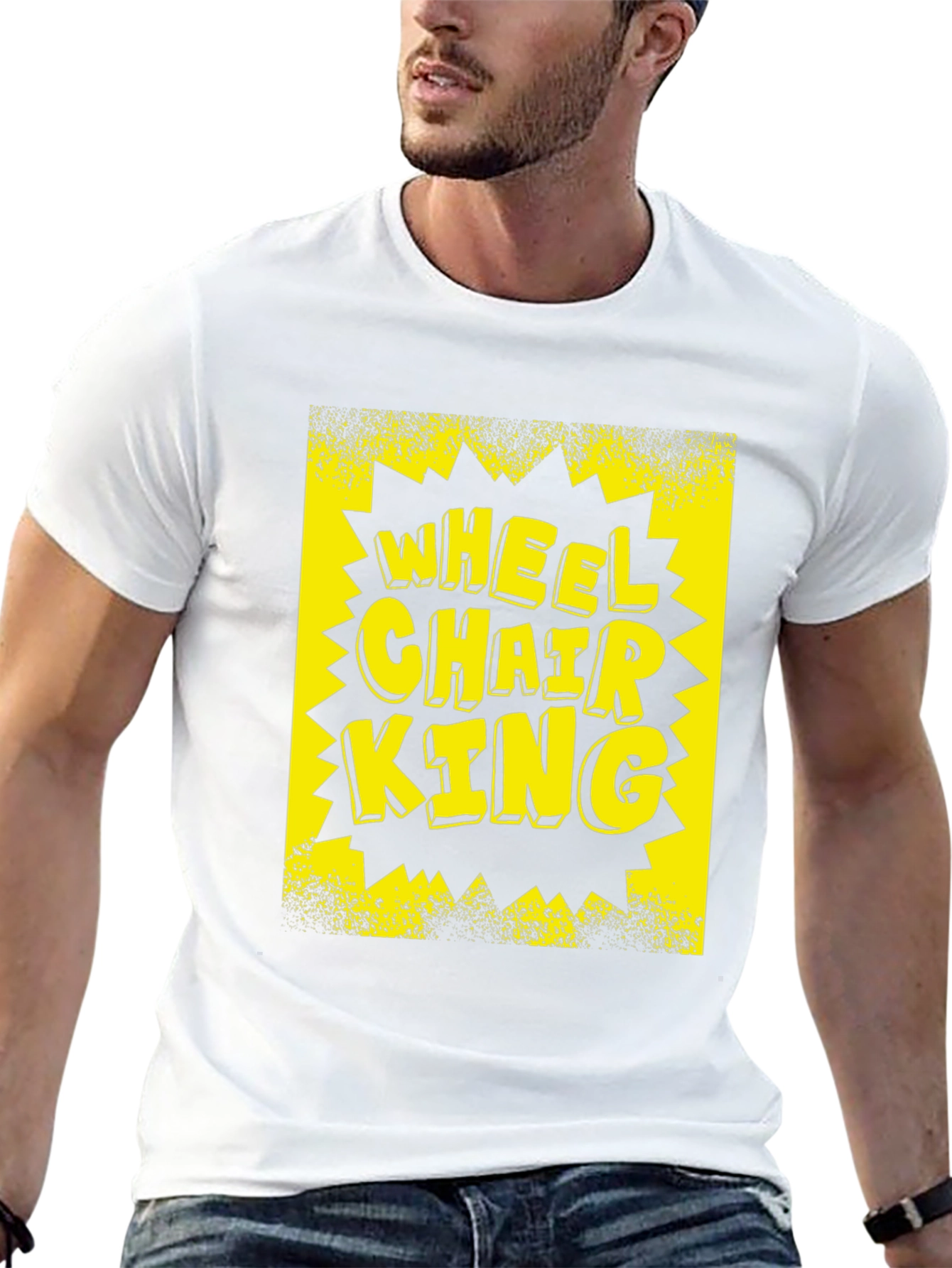 Wheelchair King Graphic T-Shirt