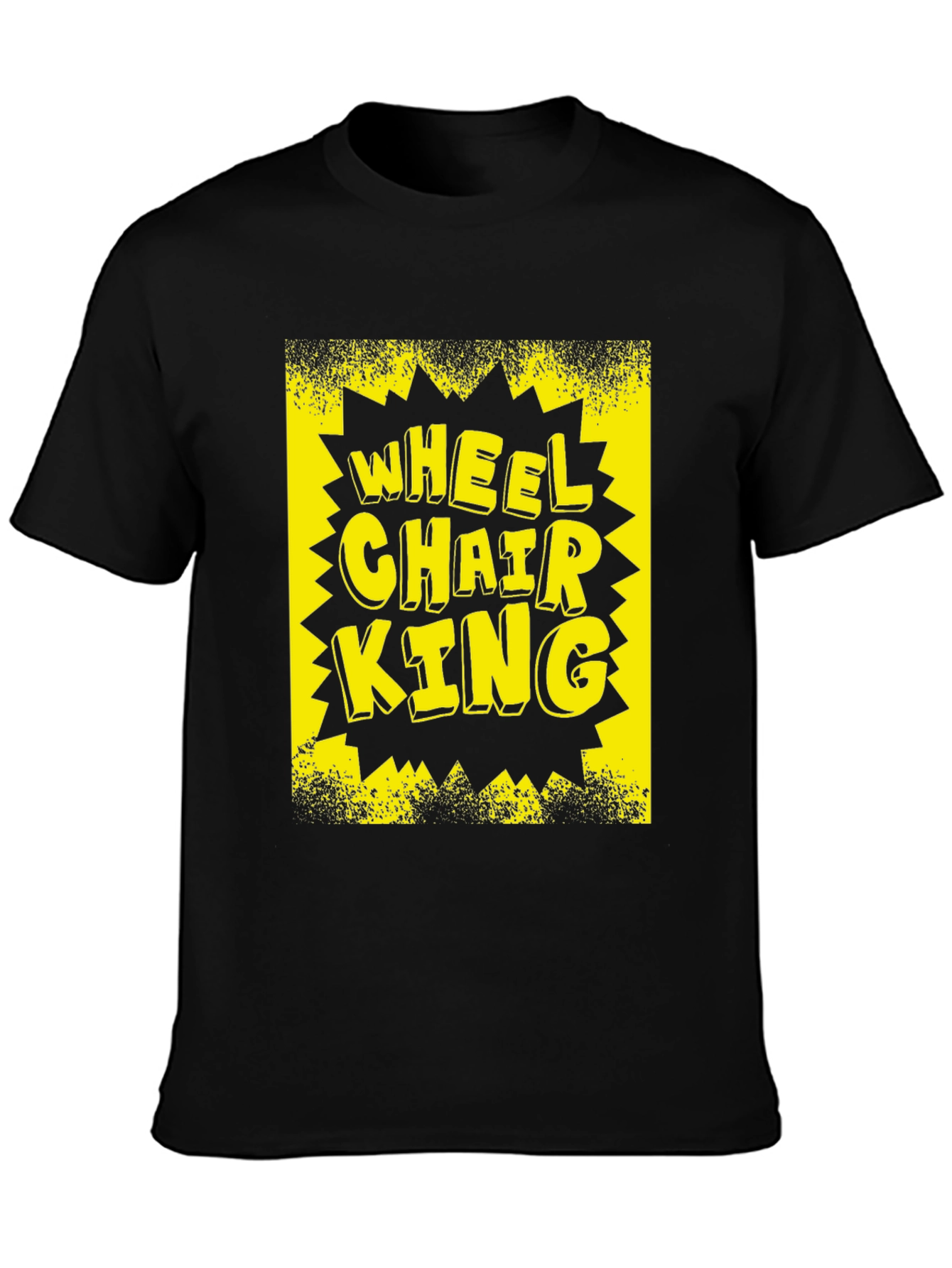 Wheelchair King Graphic T-Shirt