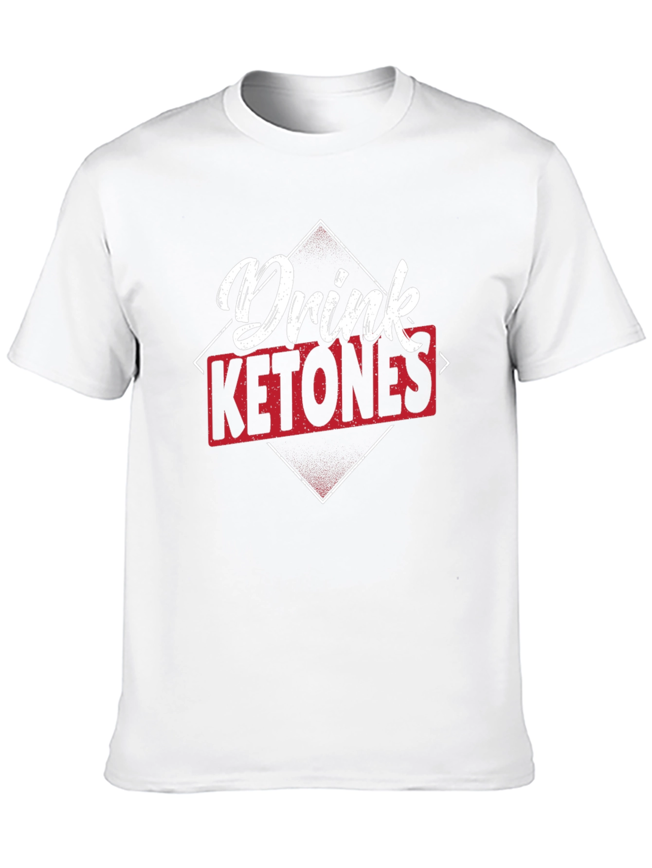 Drink Ketones Black Graphic T-Shirt