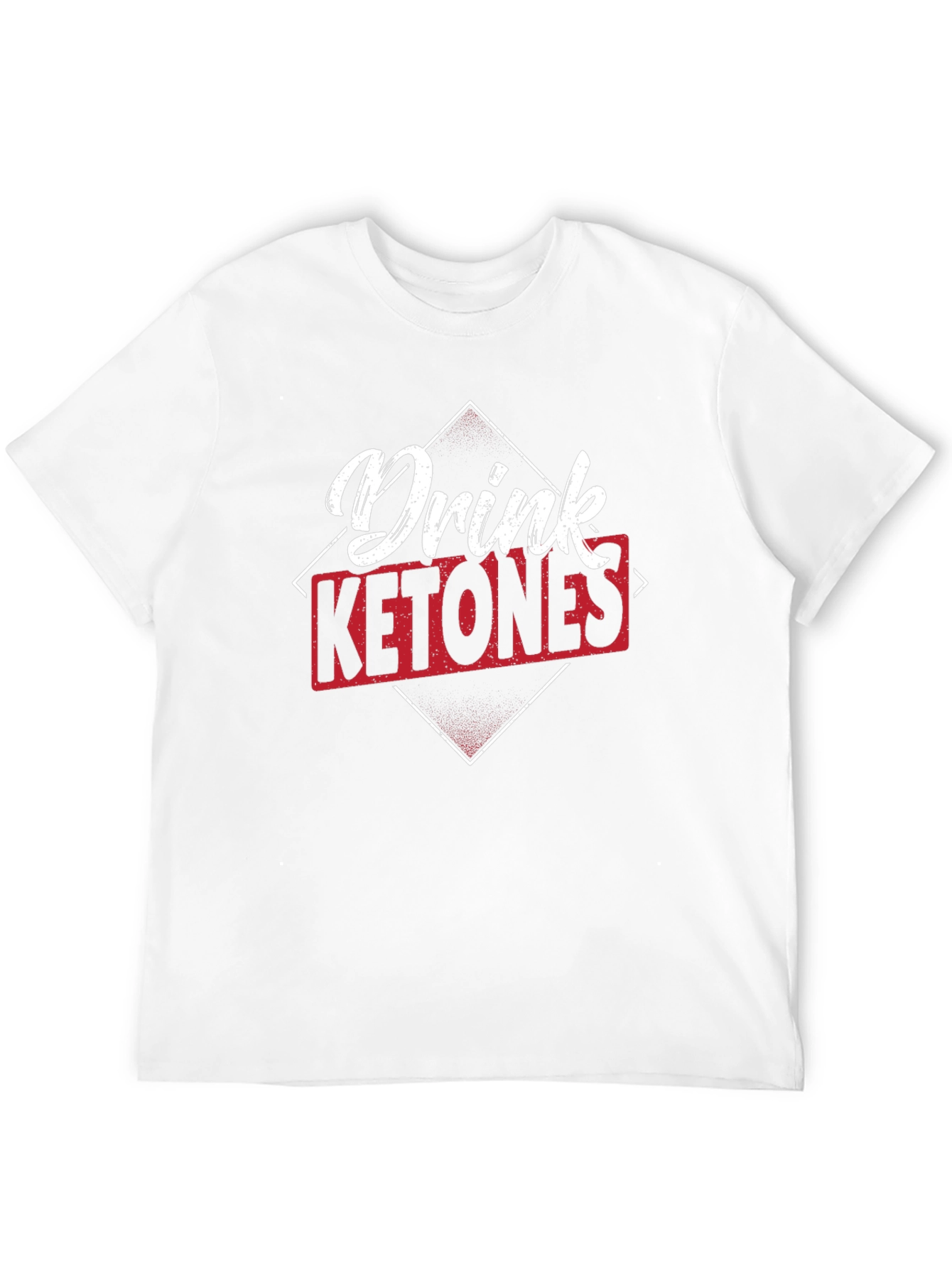 Drink Ketones Black Graphic T-Shirt
