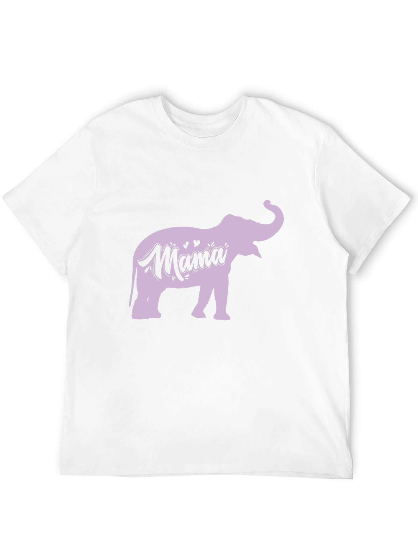 Mama Elephant Graphic Tee - Black Casual Shirt
