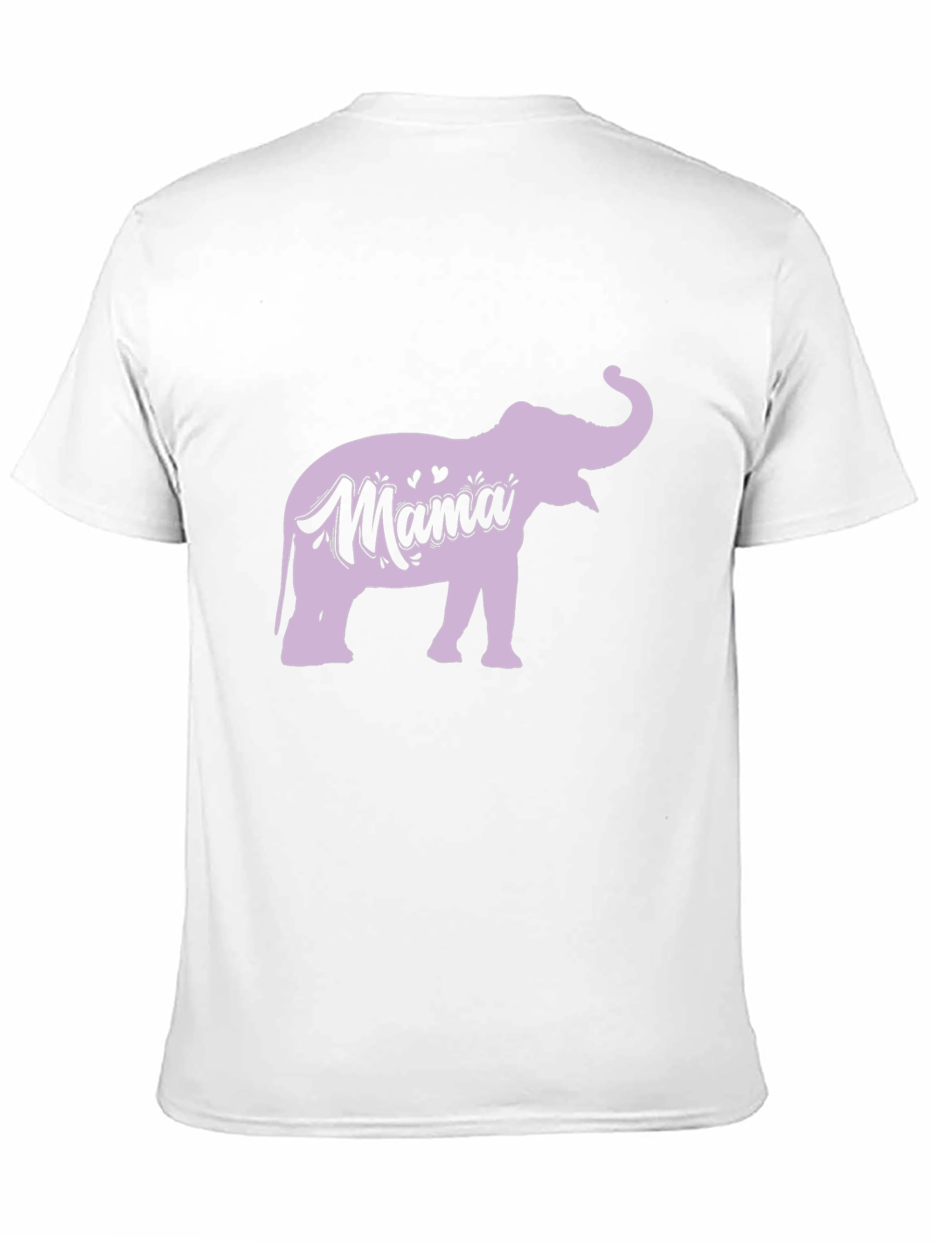 Mama Elephant Graphic Tee - Black Casual Shirt
