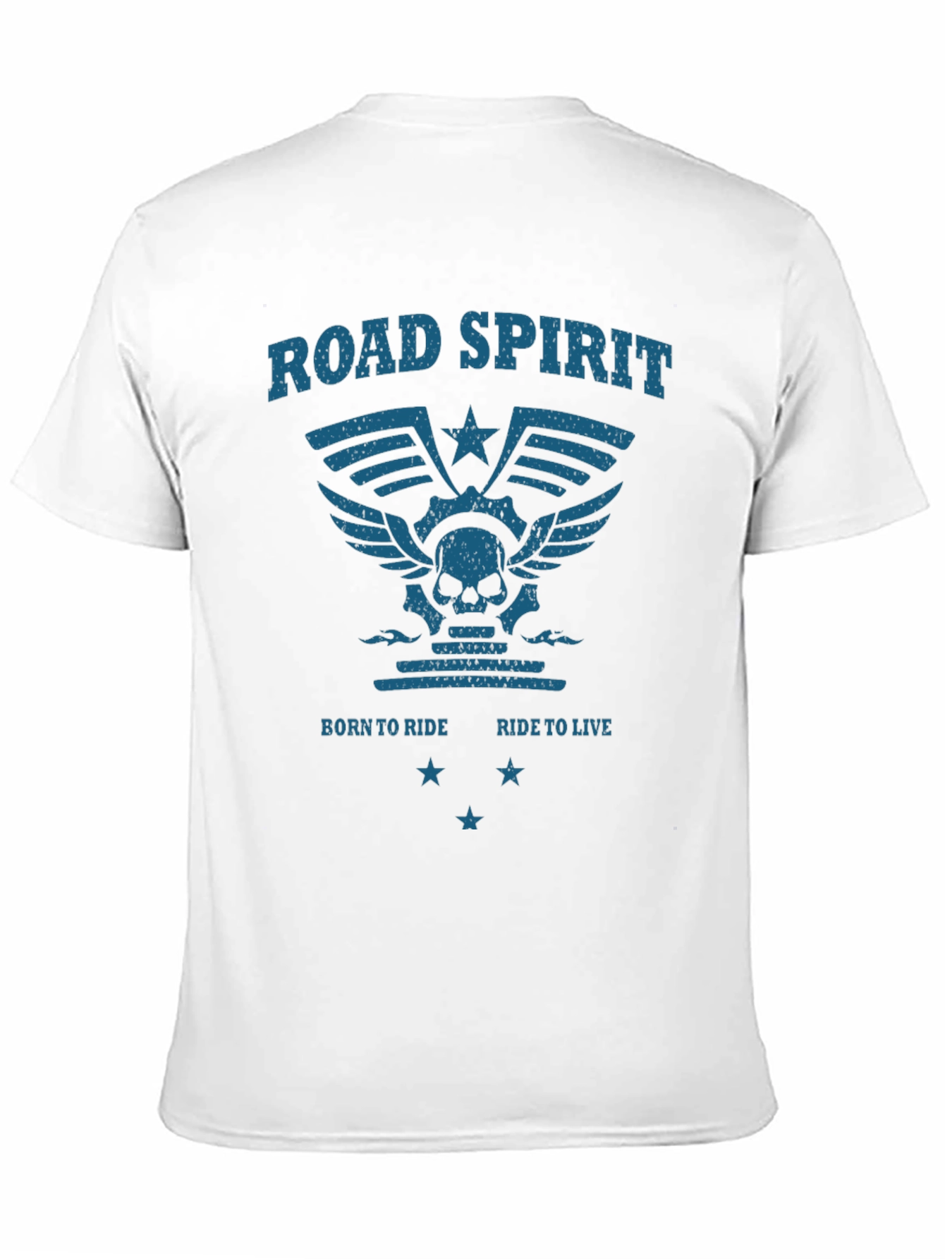 Road Spirit Graphic T-Shirt - Born to Ride