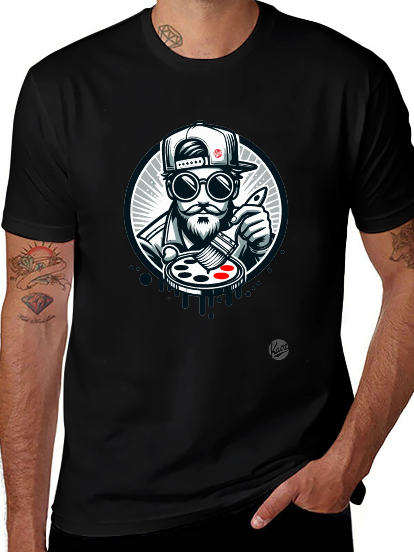 Painter T-Shirt - Unique Graphic Tee