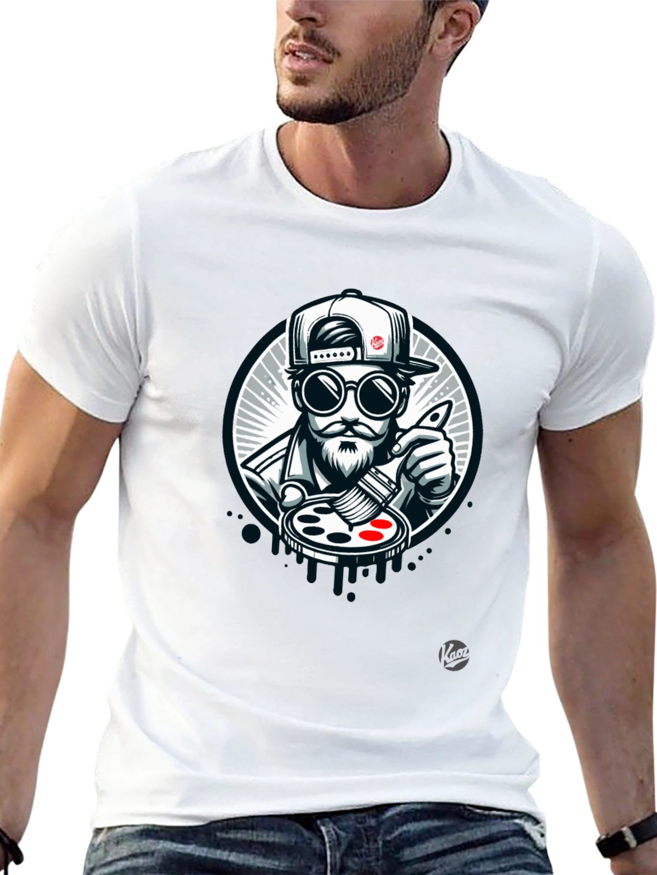 Painter T-Shirt - Unique Graphic Tee