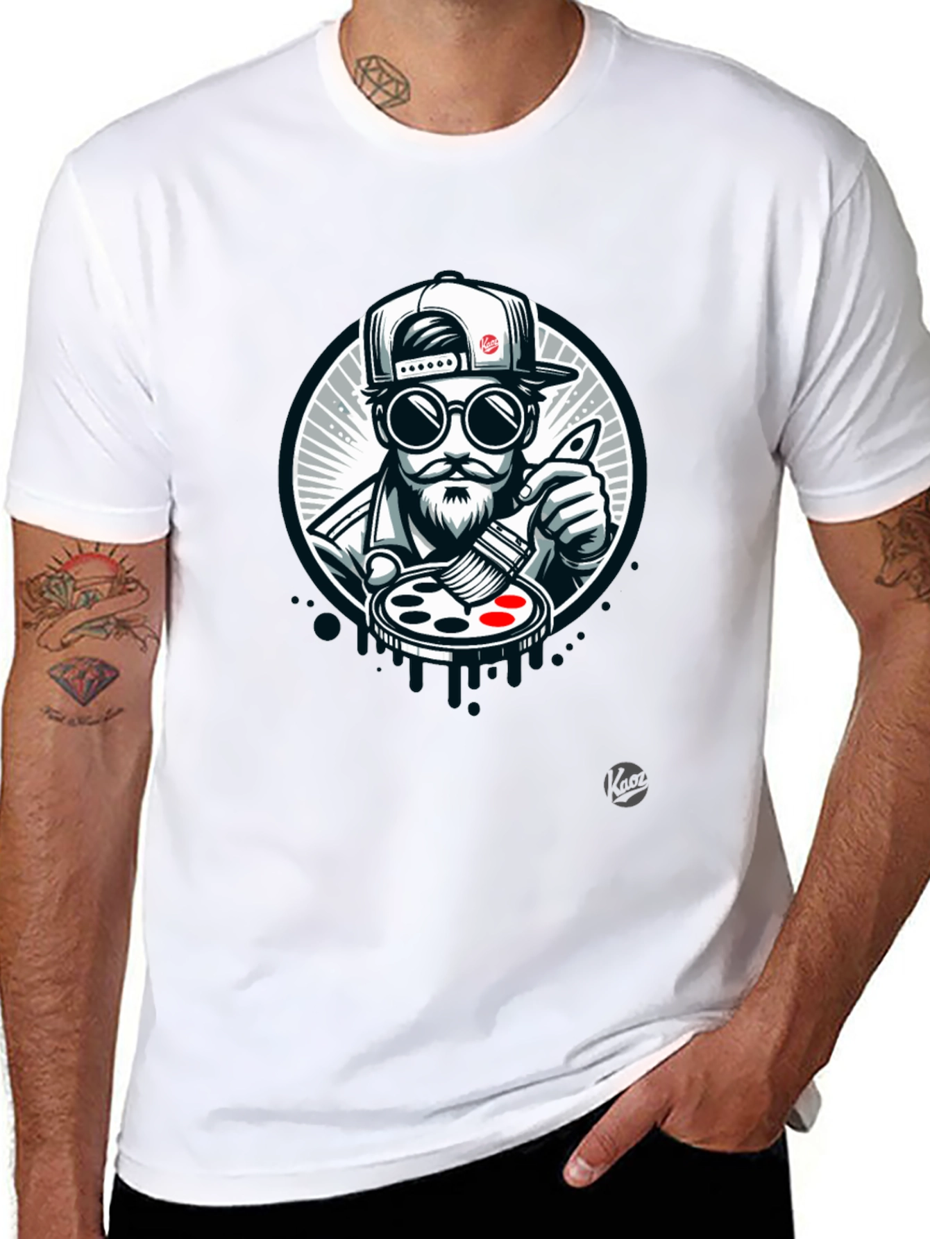Painter T-Shirt - Unique Graphic Tee