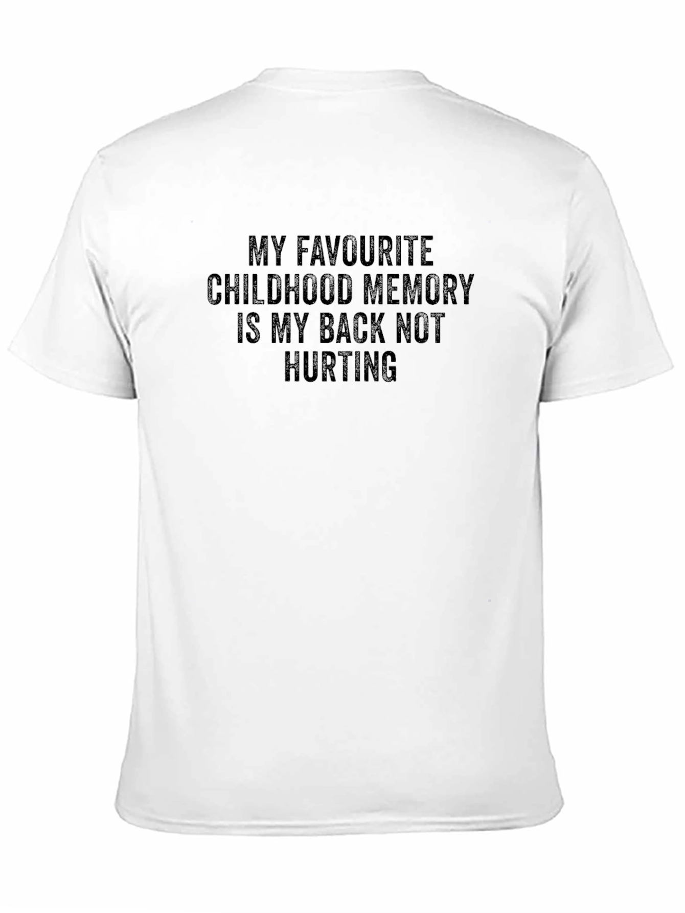 Funny My Back Not Hurting Graphic T-Shirt