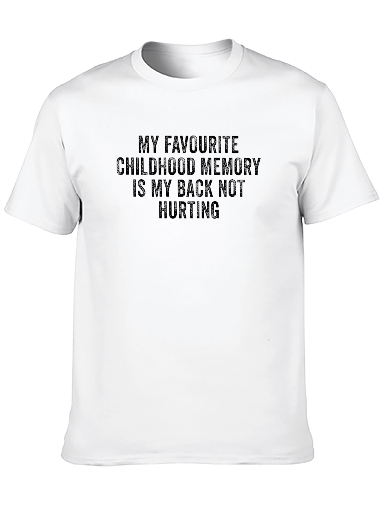 Funny My Back Not Hurting Graphic T-Shirt