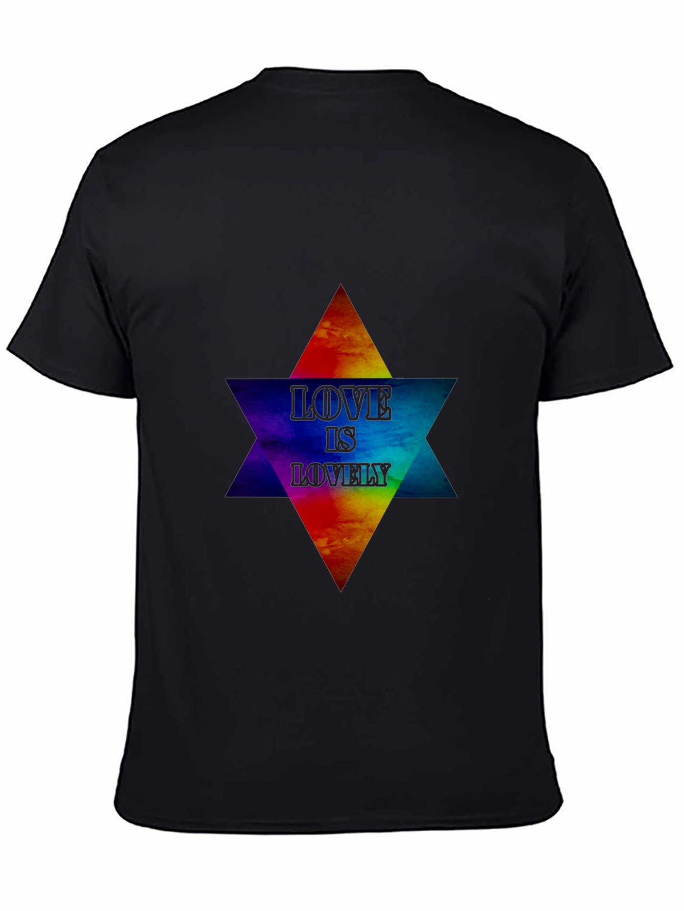 Love Is Lovely Graphic T-Shirt - Pride Star Design