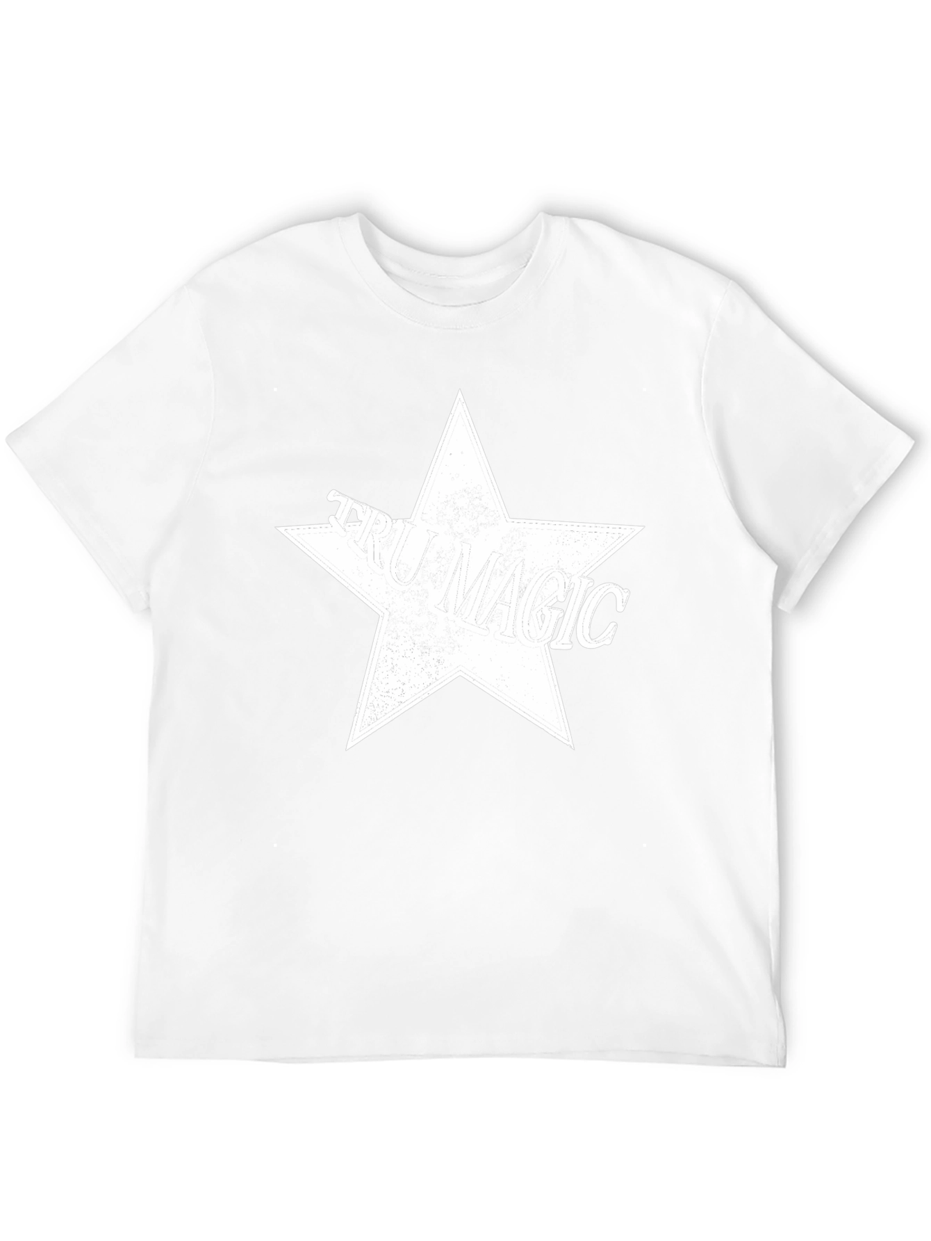 True Magic Star Graphic T-Shirt - Black
