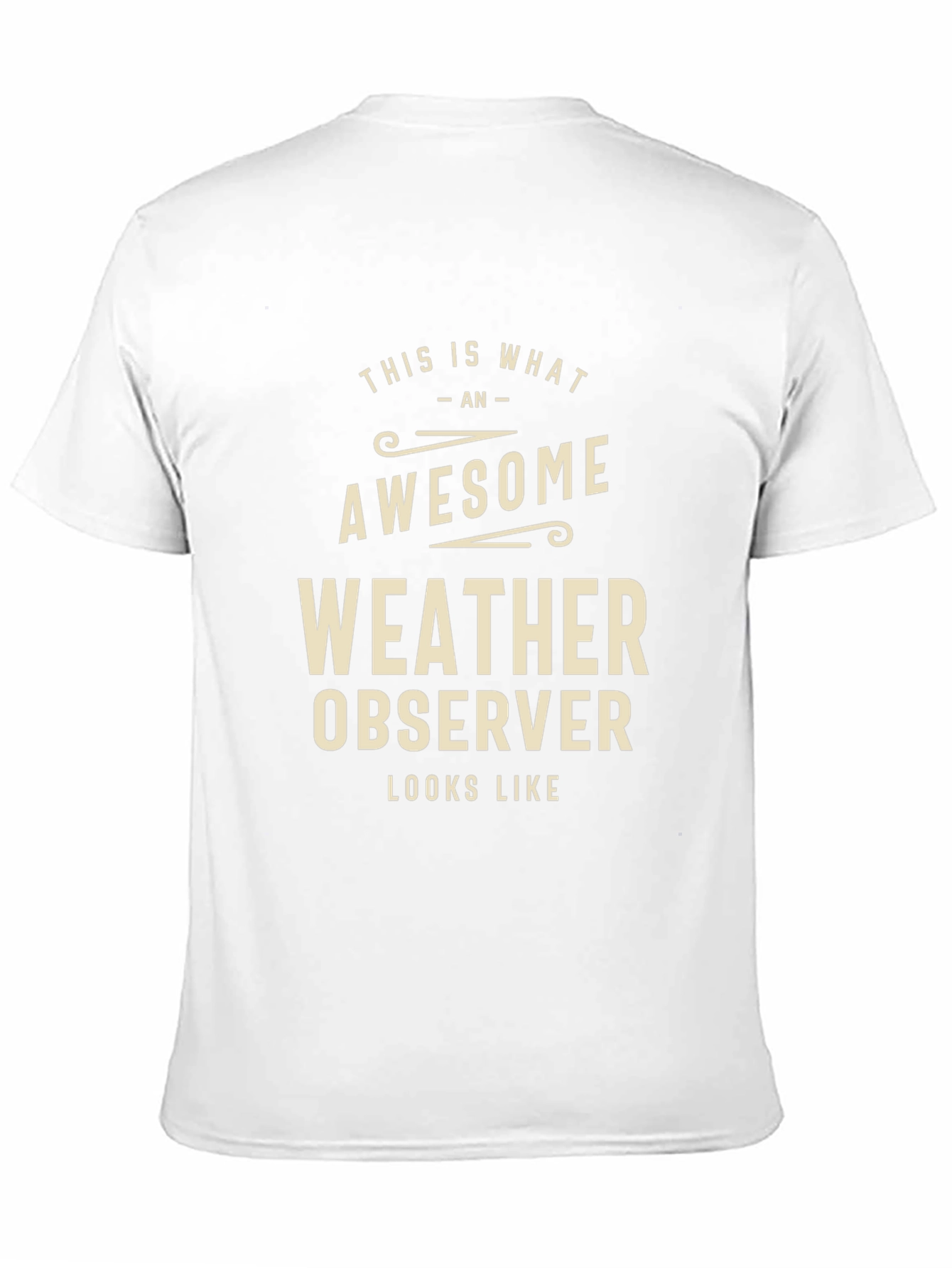 Awesome Weather Observer Graphic T-Shirt