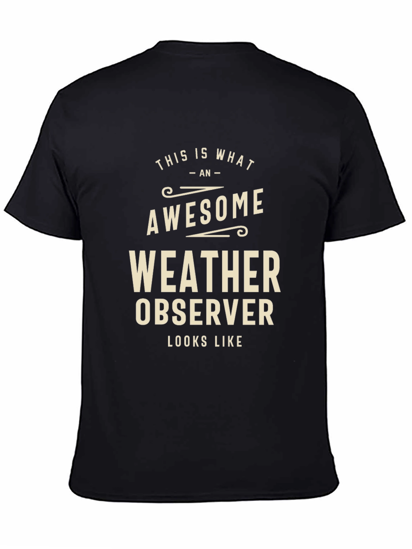 Awesome Weather Observer Graphic T-Shirt