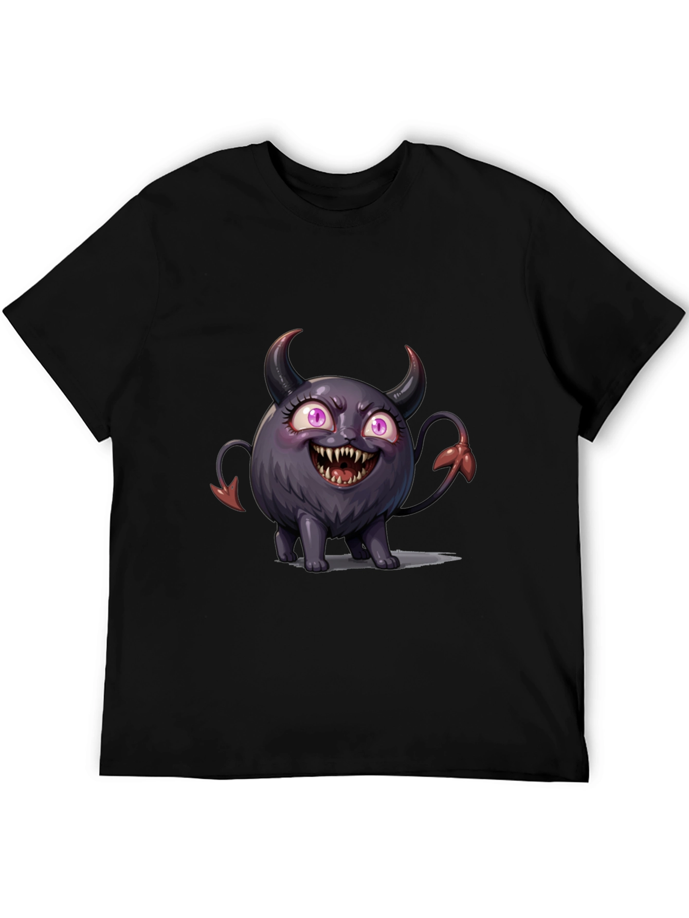 Cute Monster Graphic T-Shirt
