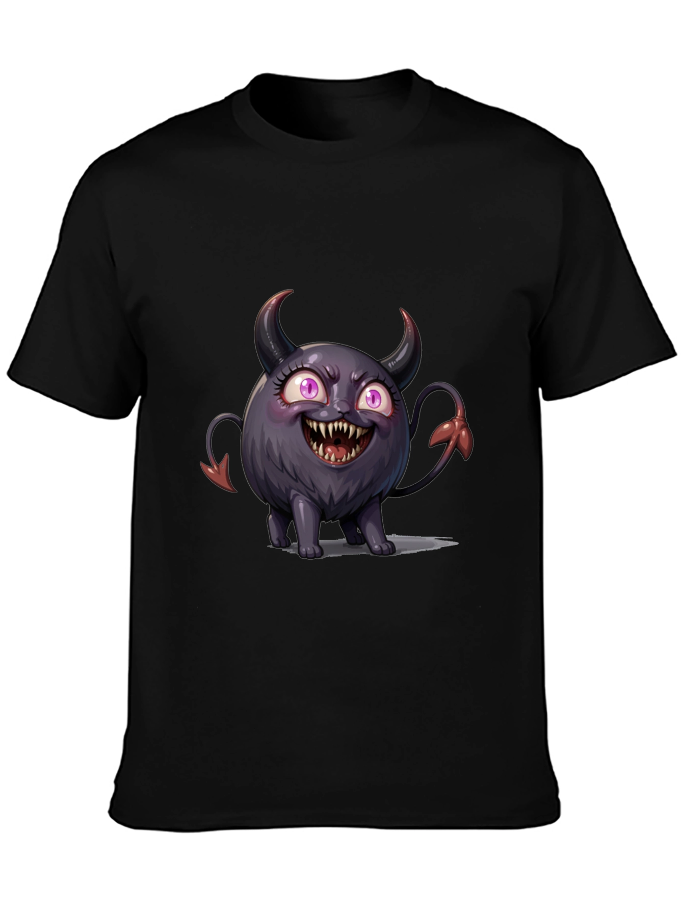 Cute Monster Graphic T-Shirt