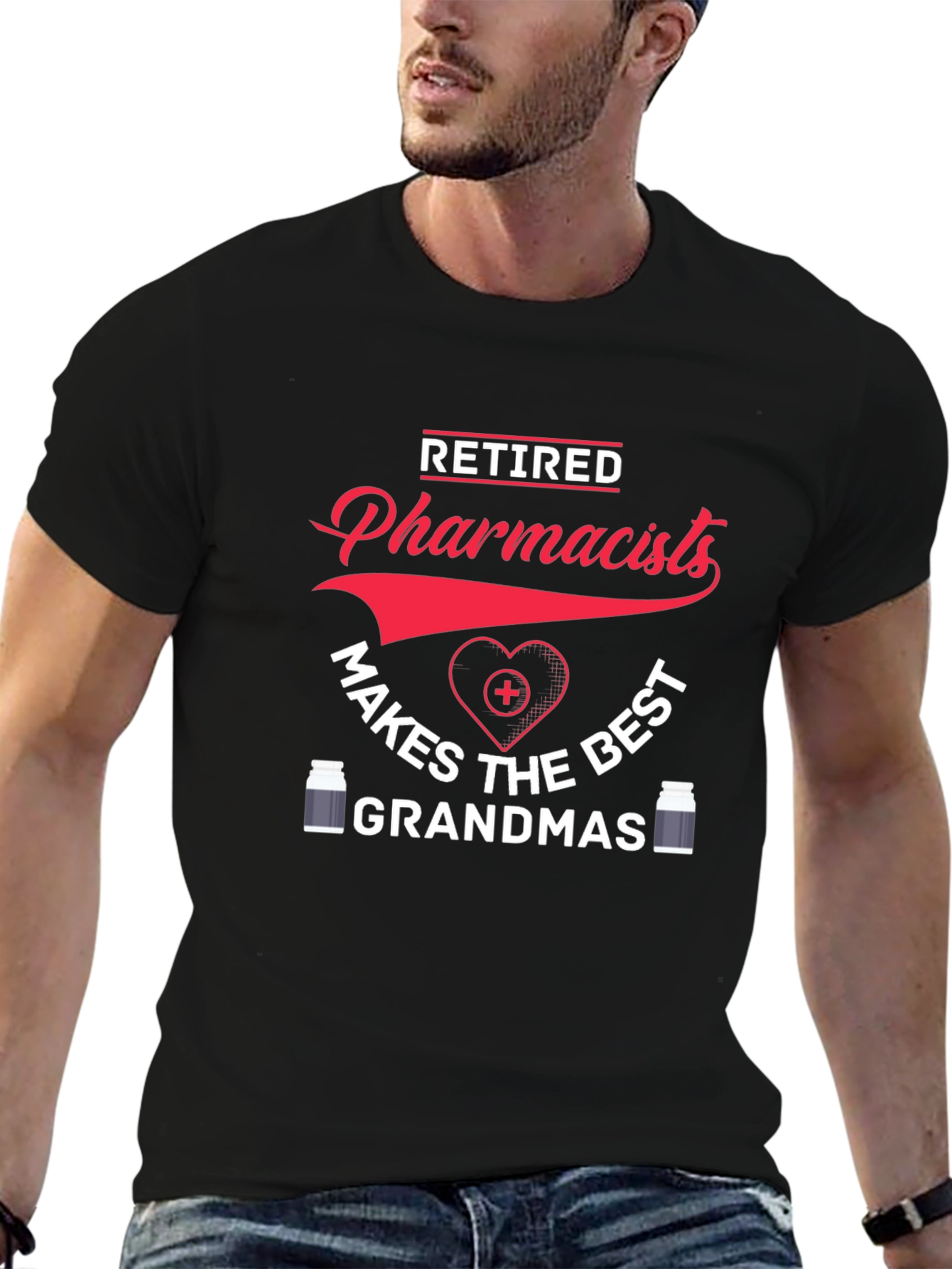 Retired Pharmacist Best Grandmas T-Shirt