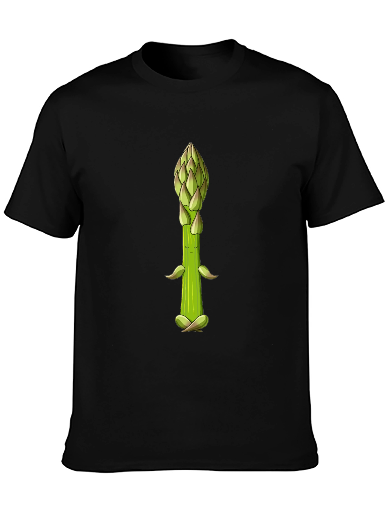 Meditating Asparagus Graphic Tee