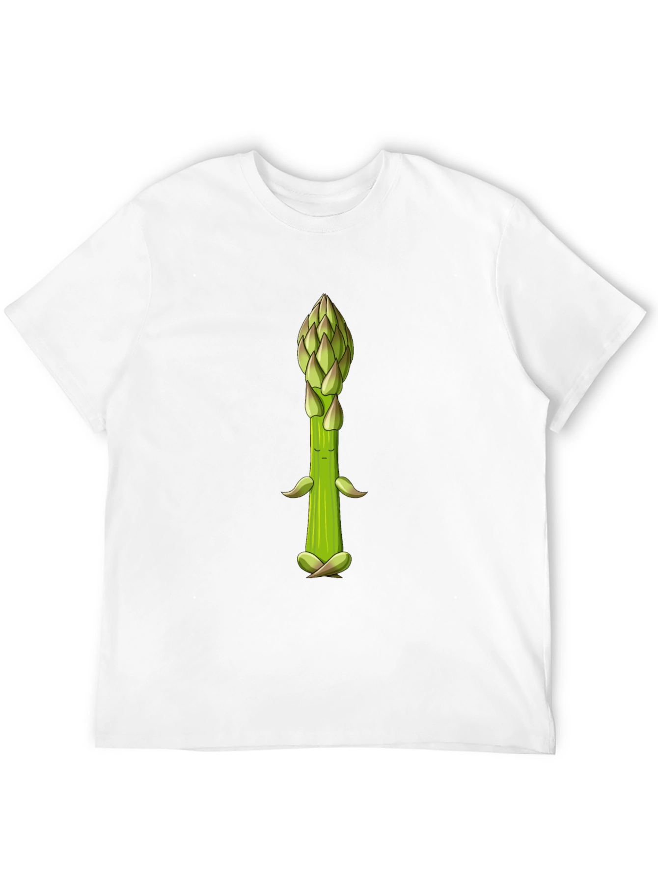 Meditating Asparagus Graphic Tee