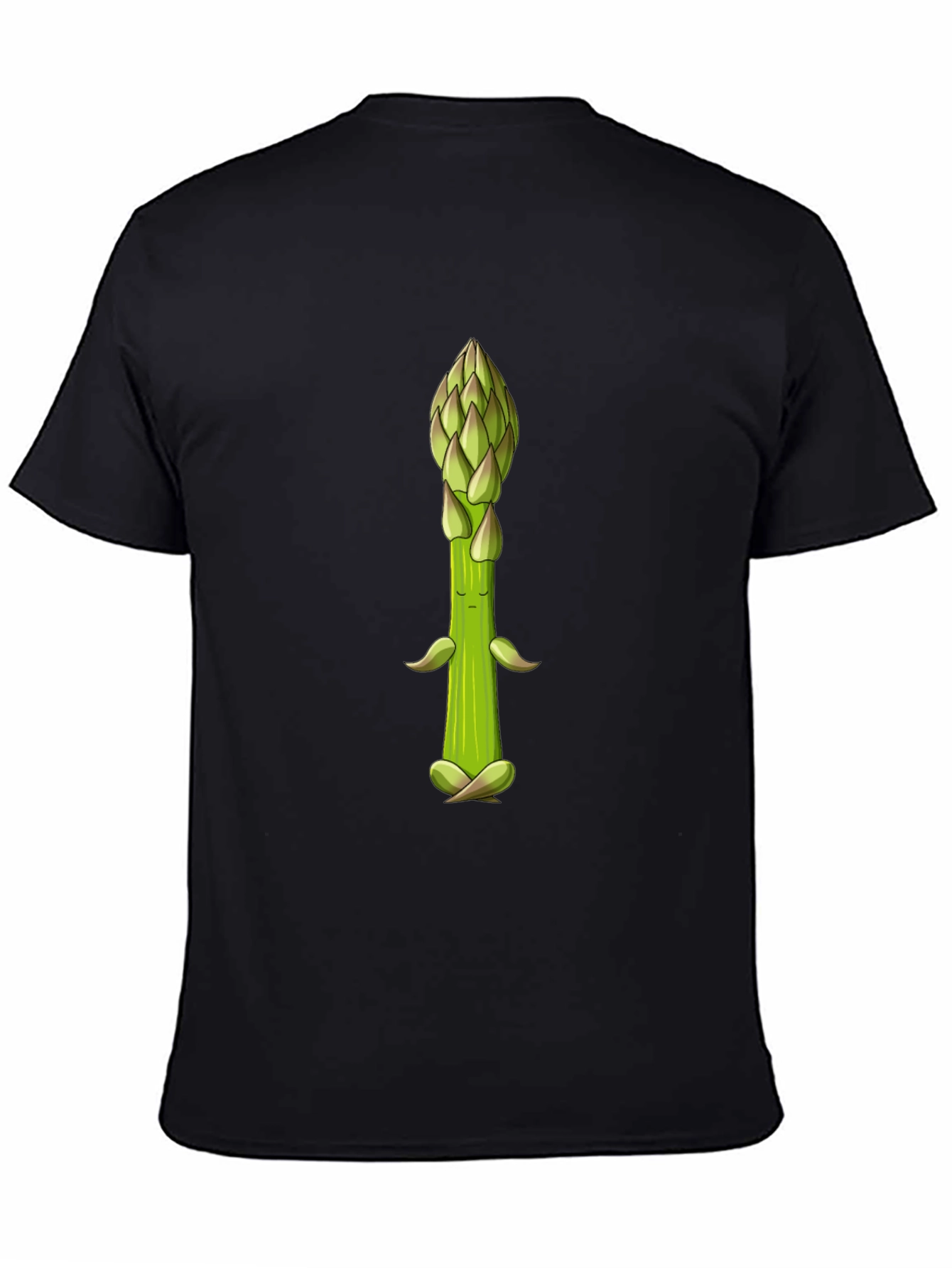 Meditating Asparagus Graphic Tee