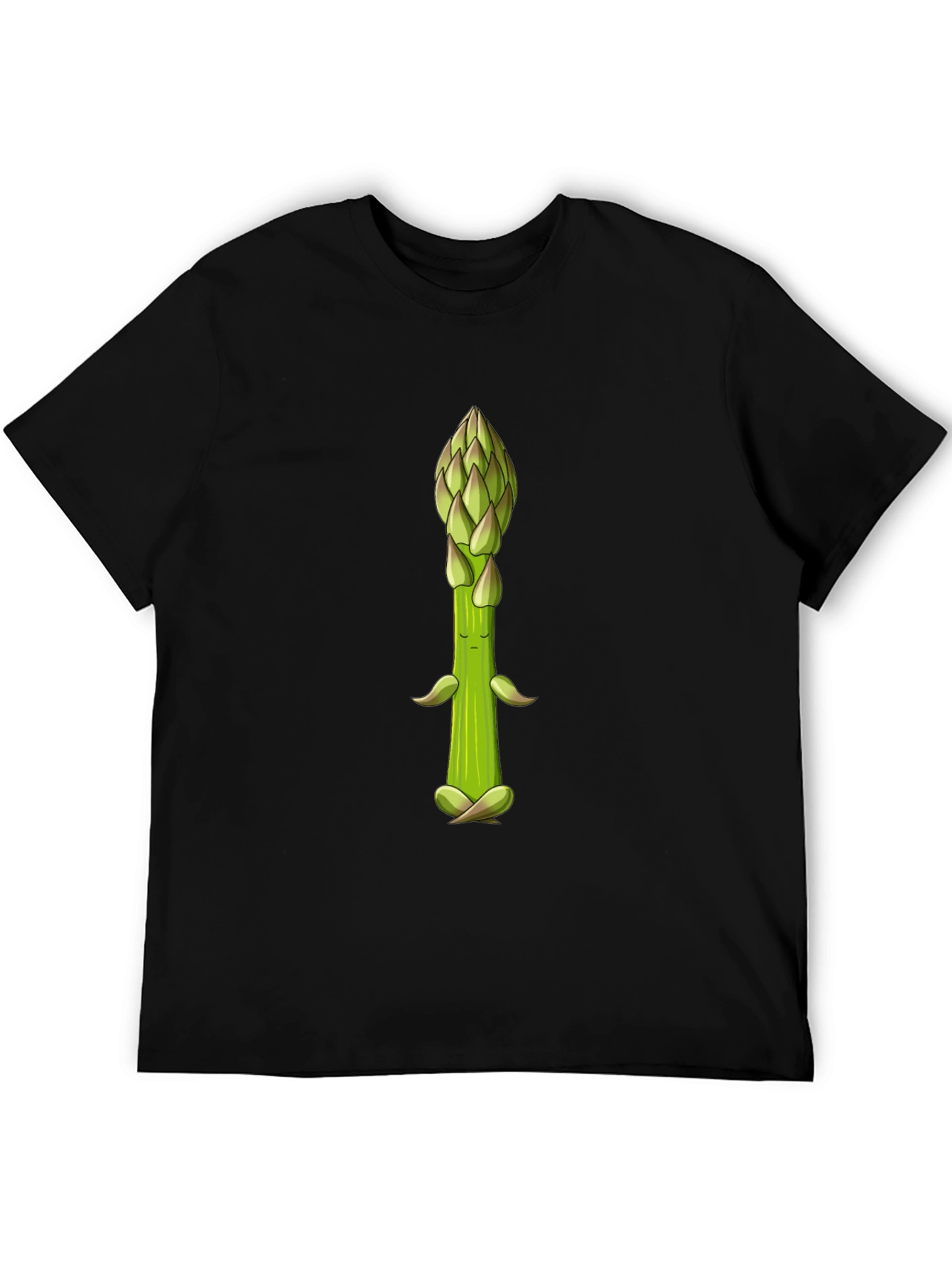 Meditating Asparagus Graphic Tee