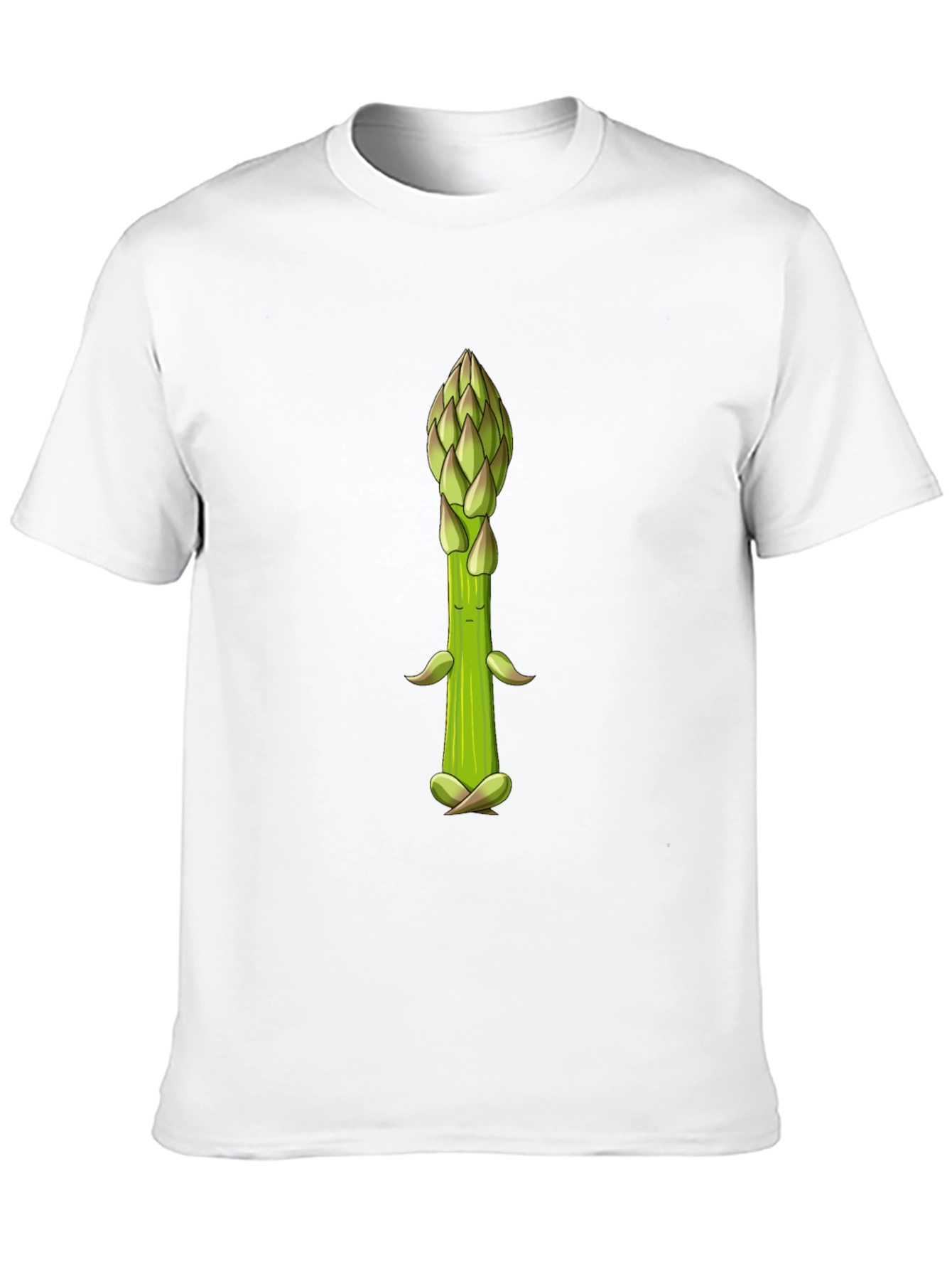 Meditating Asparagus Graphic Tee