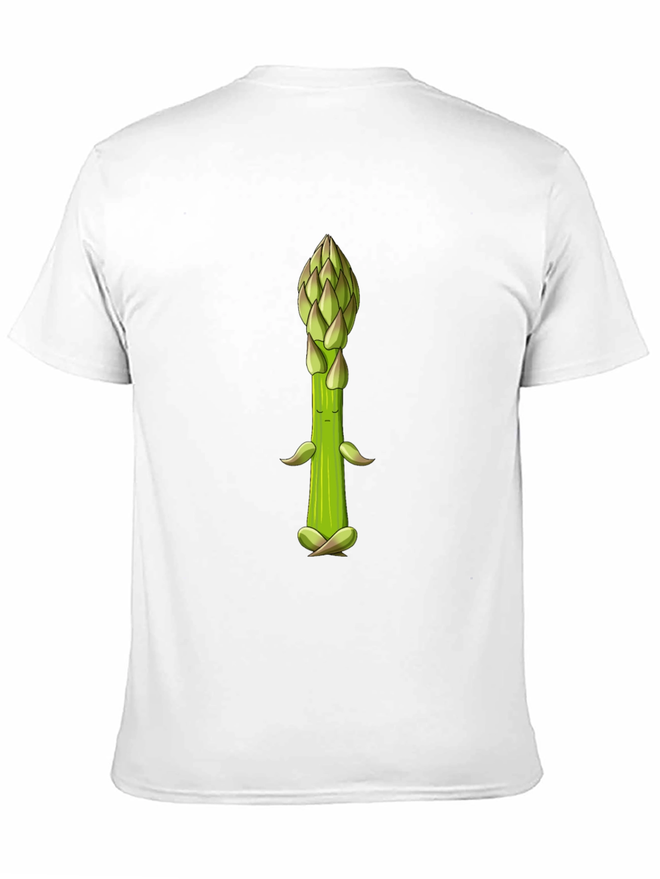 Meditating Asparagus Graphic Tee