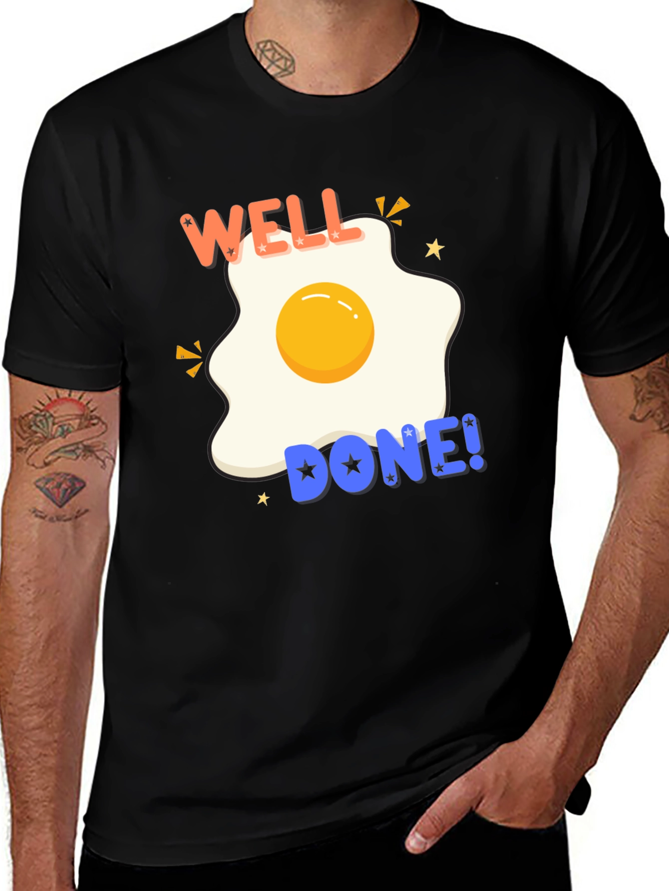 Well Done Egg Graphic T-Shirt