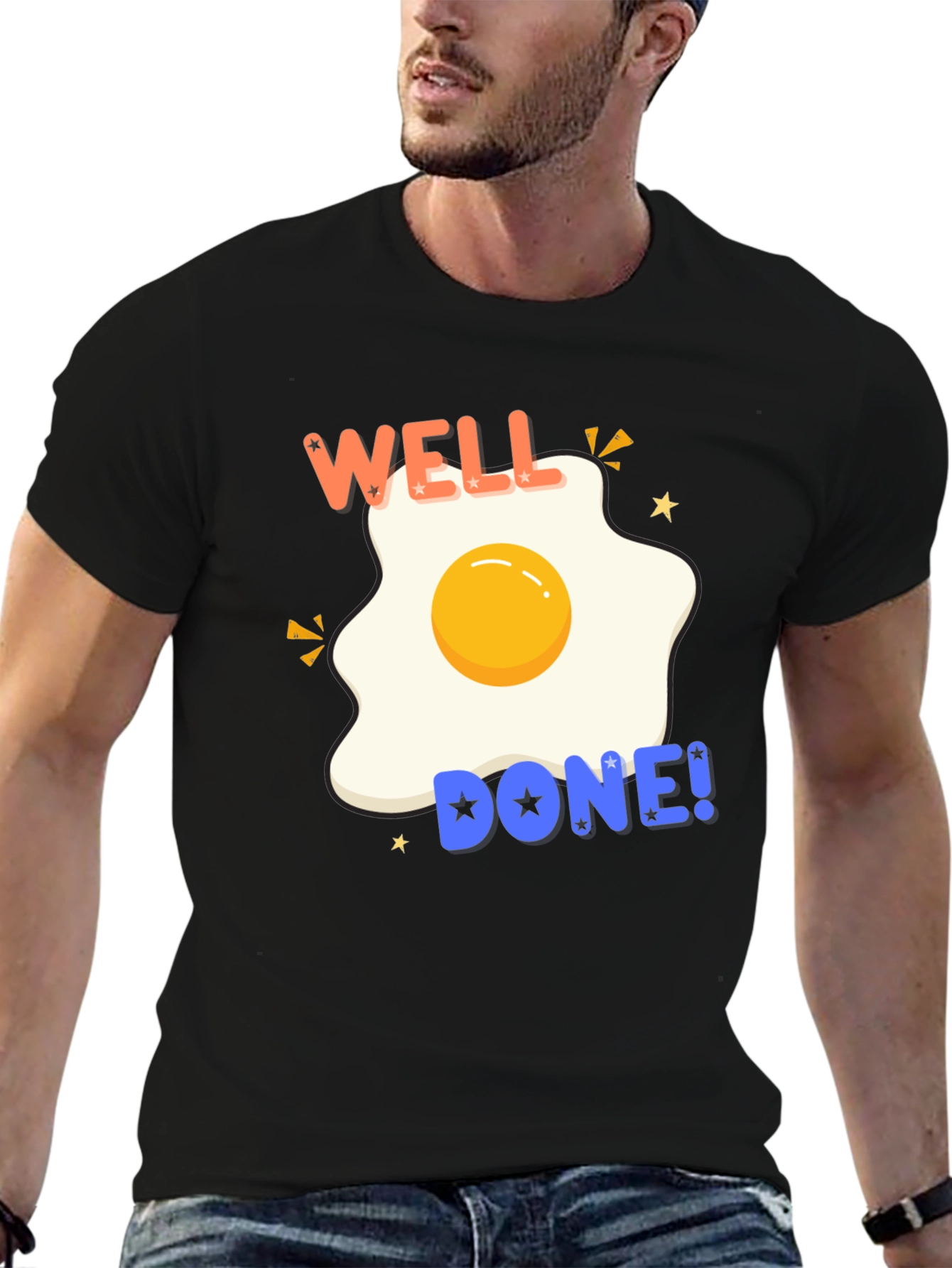Well Done Egg Graphic T-Shirt