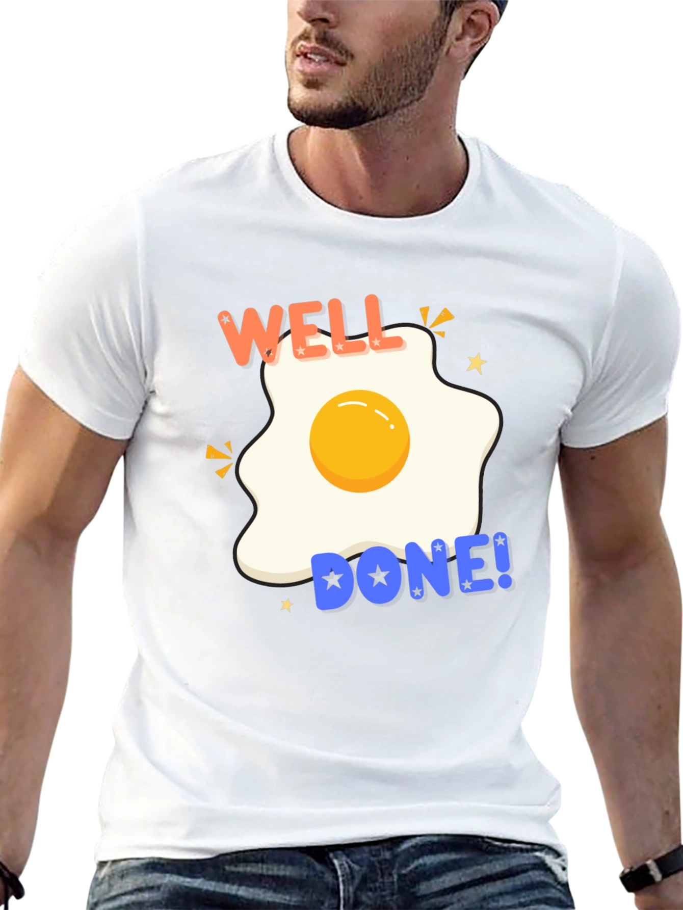 Well Done Egg Graphic T-Shirt