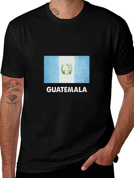Guatemala Flag Graphic T-Shirt
