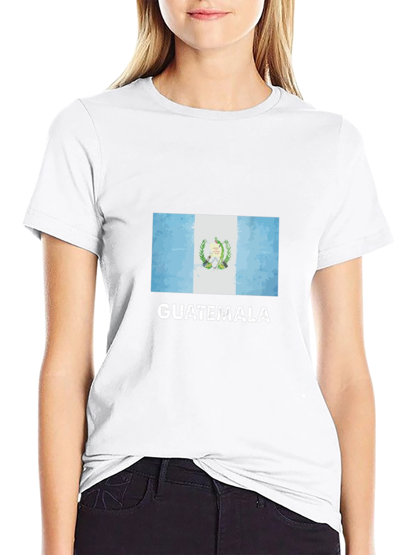 Guatemala Flag Graphic T-Shirt