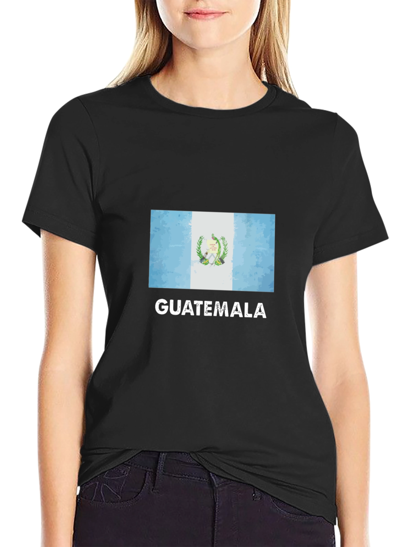 Guatemala Flag Graphic T-Shirt