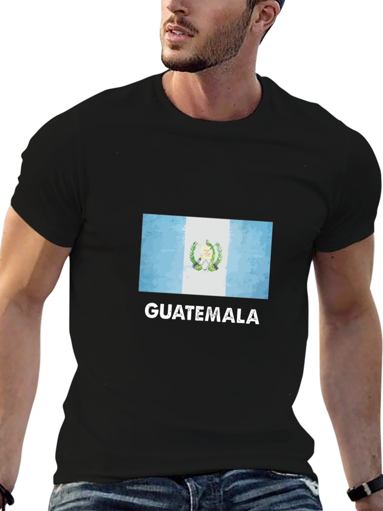Guatemala Flag Graphic T-Shirt