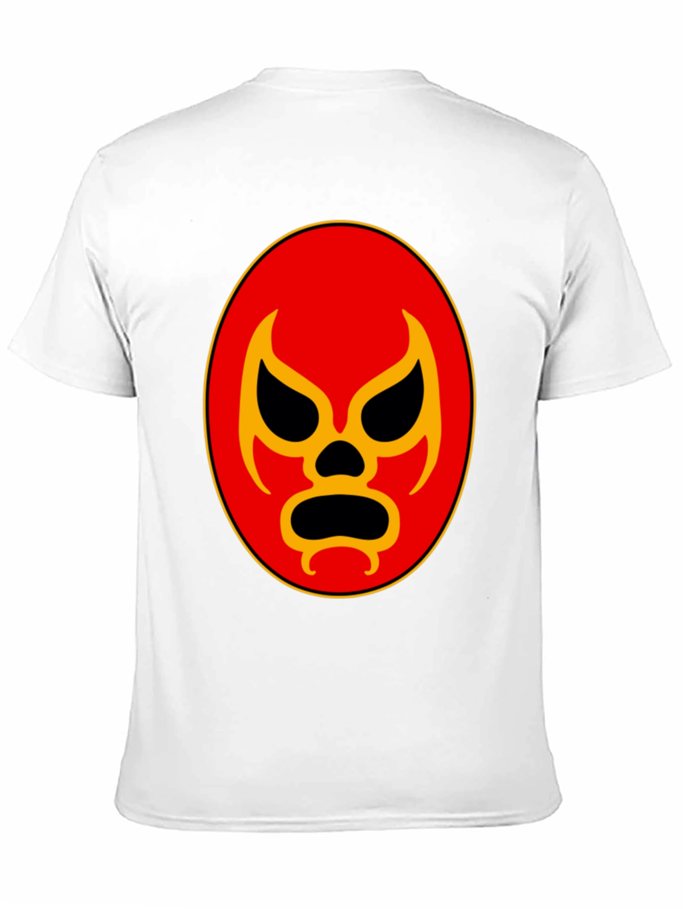 Lucha Libre Mask Graphic Tee - Black