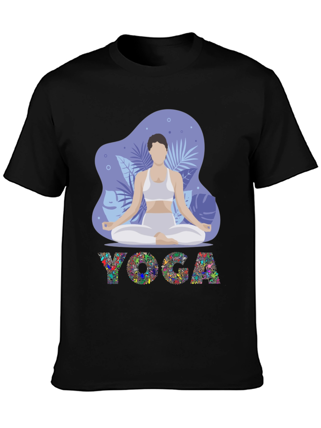 Yoga Meditation T-Shirt - Stylish Relaxed Fit Tee