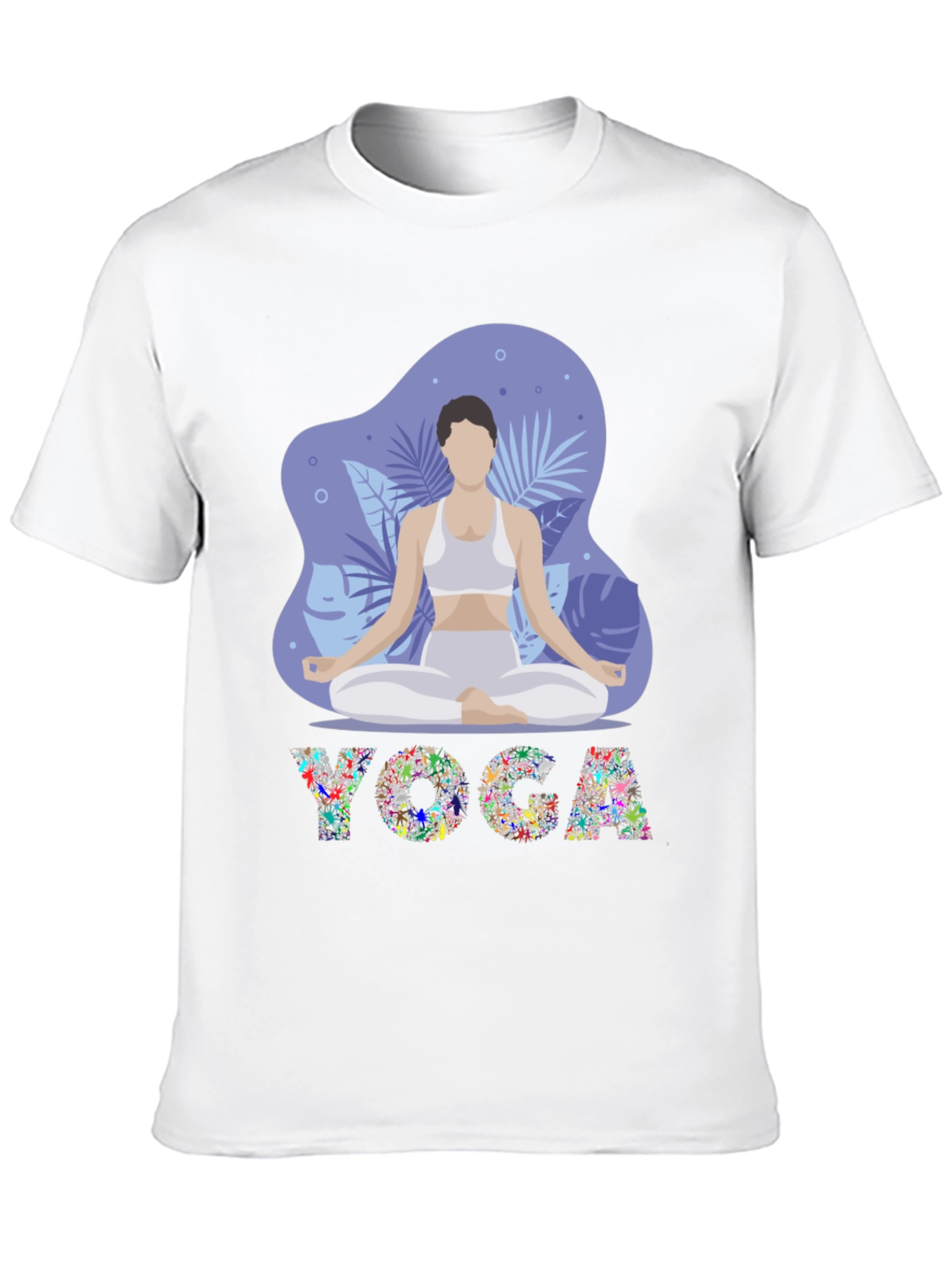 Yoga Meditation T-Shirt - Stylish Relaxed Fit Tee