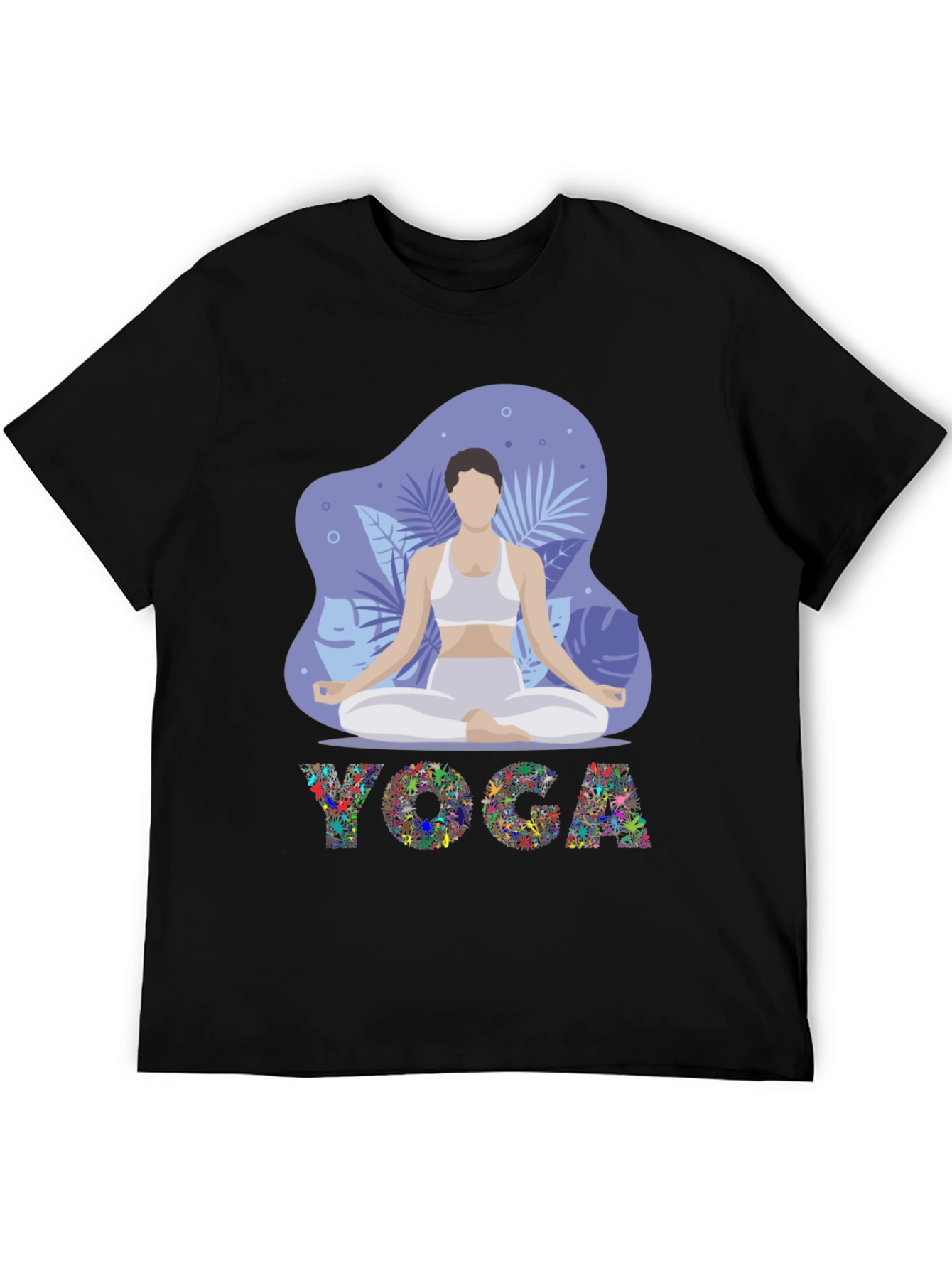 Yoga Meditation T-Shirt - Stylish Relaxed Fit Tee