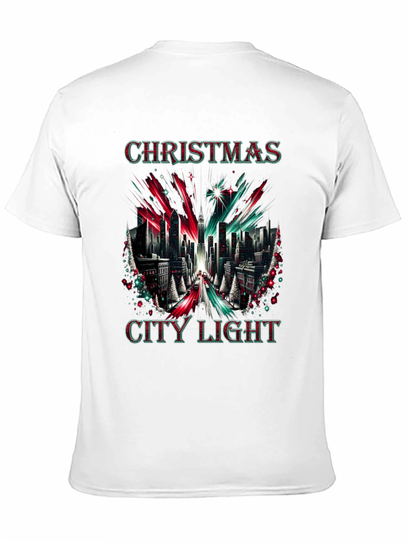 Christmas City Lights Graphic Tee