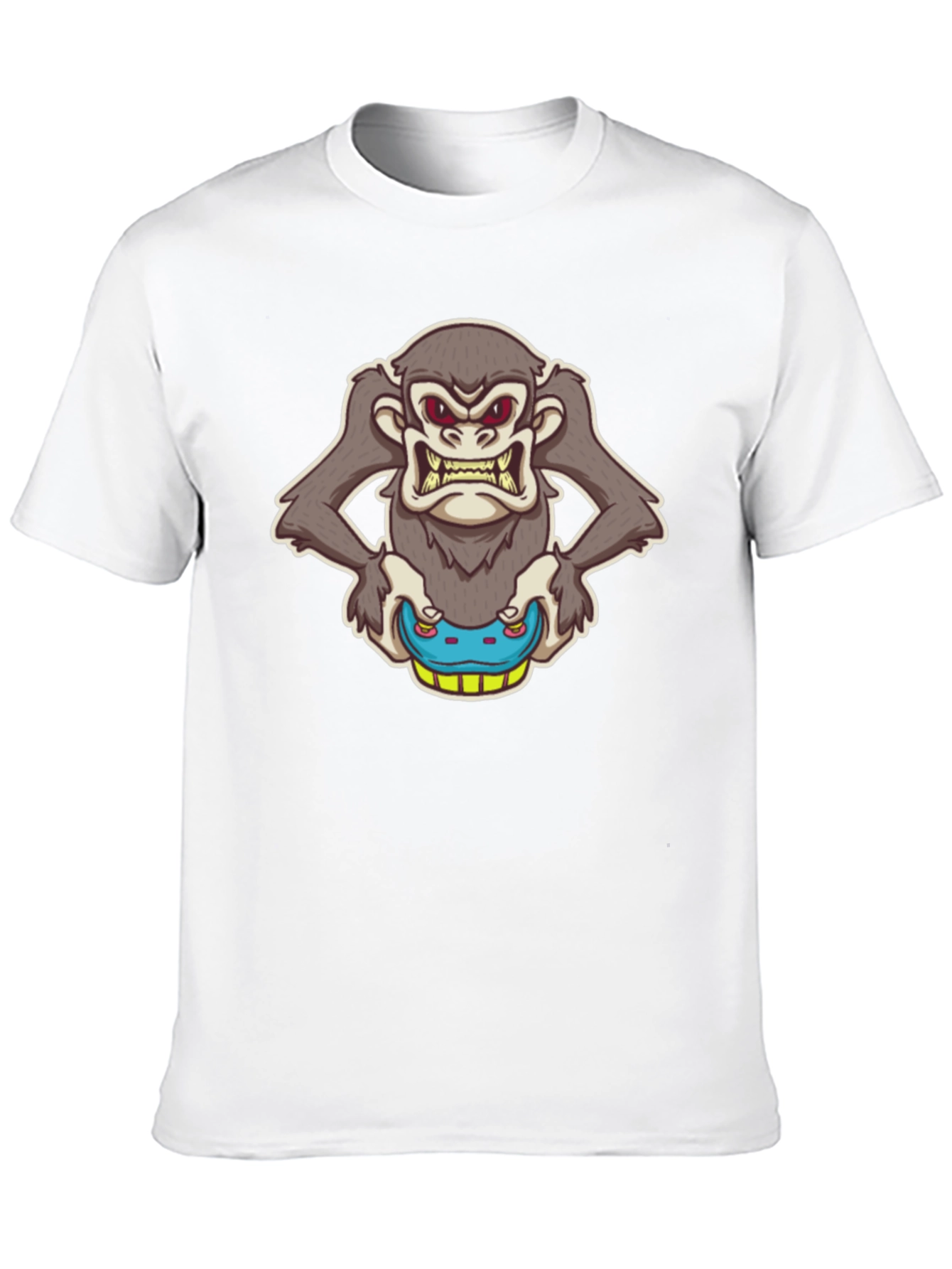 Gamer Monkey Graphic T-Shirt - Cool & Unique!
