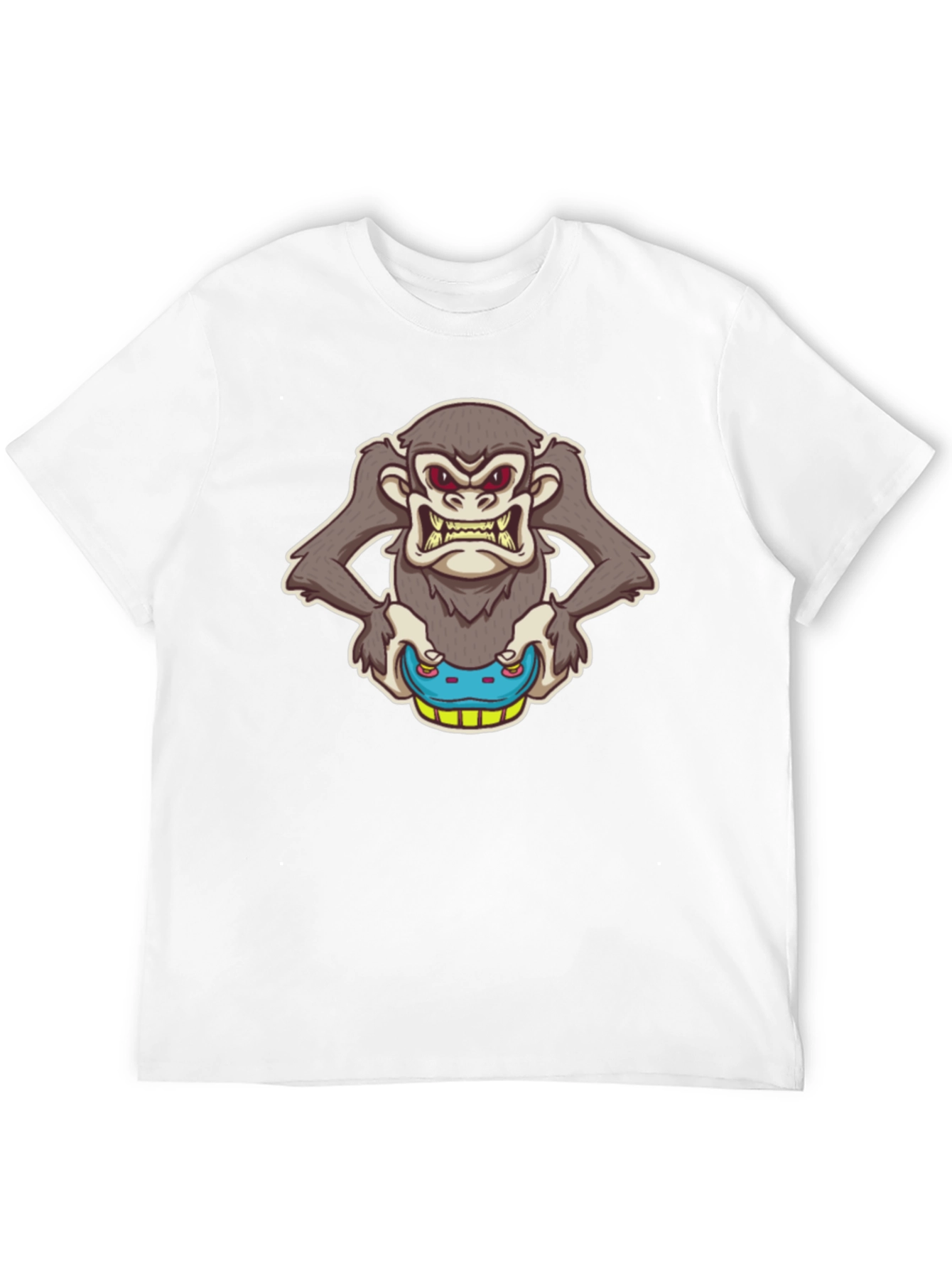 Gamer Monkey Graphic T-Shirt - Cool & Unique!