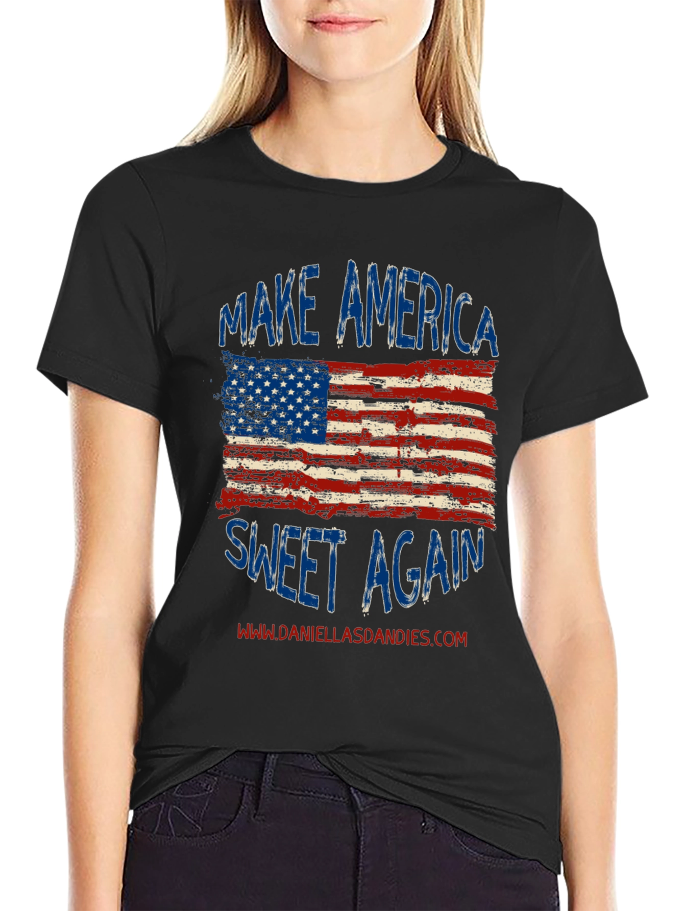 Make America Sweet Again T-Shirt - Patriotic Graphic Tee