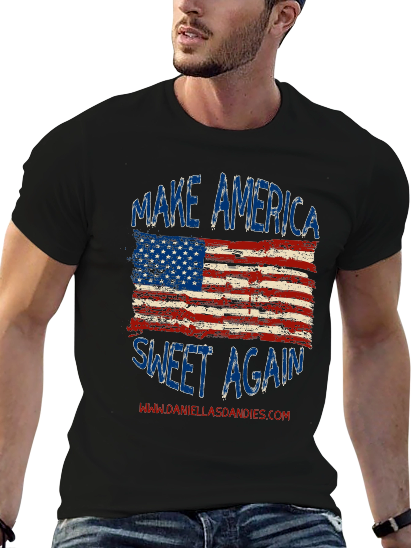 Make America Sweet Again T-Shirt - Patriotic Graphic Tee