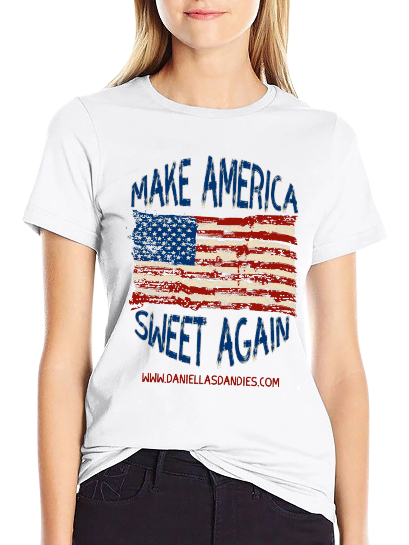 Make America Sweet Again T-Shirt - Patriotic Graphic Tee