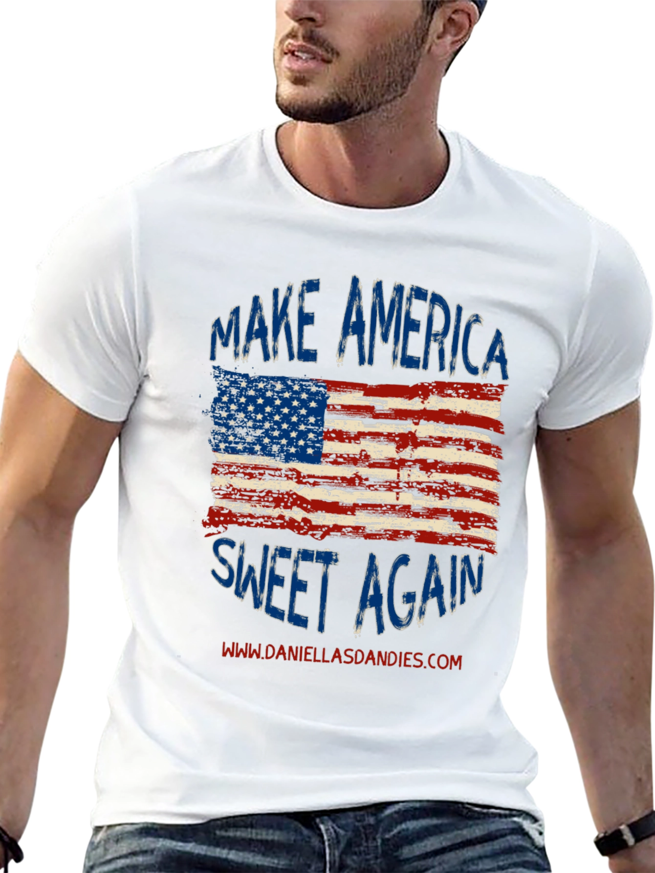 Make America Sweet Again T-Shirt - Patriotic Graphic Tee