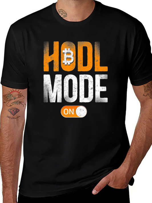 HODL Mode On Bitcoin Crypto T-Shirt