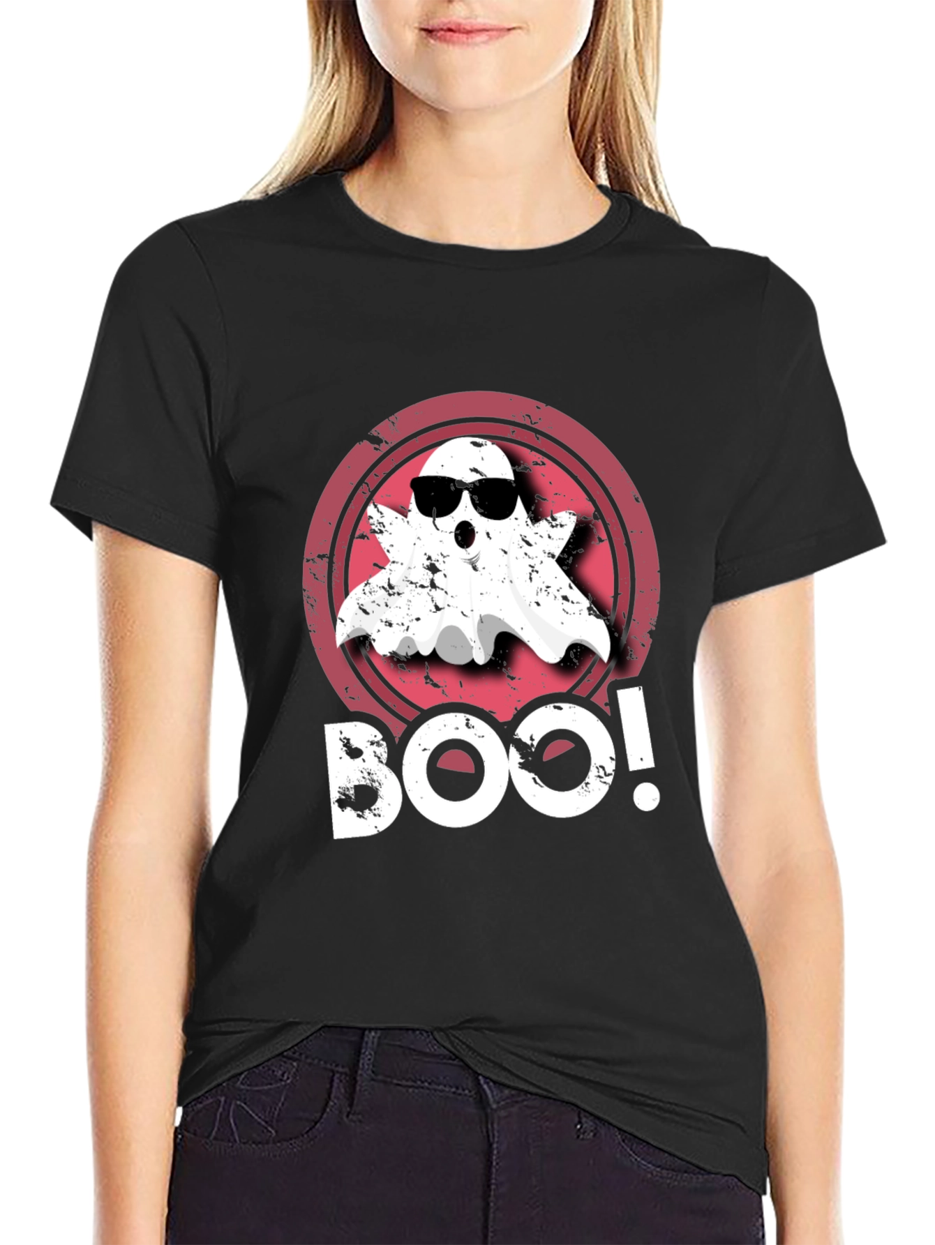 Cool Ghost Boo! Halloween T-Shirt